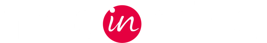 Logo mit dem Text „med in mind“. Das Wort „in“ ist in Kleinbuchstaben und weißer Schrift auf rotem Kreishintergrund dargestellt, während die anderen Buchstaben in fettgedruckten weißen Kleinbuchstaben dargestellt sind. Der Hintergrund ist transparent.